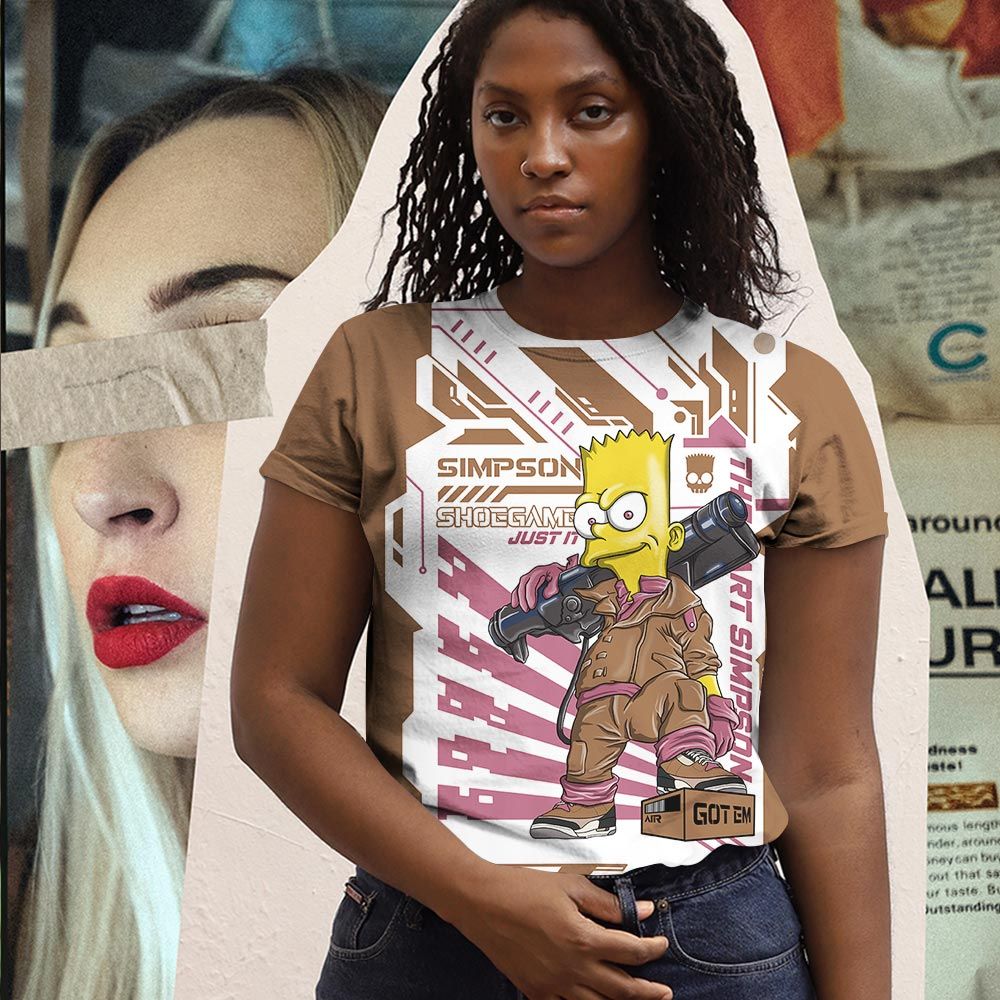Simpson Shoegame Sneaker Shirt Match Archaeo Brown 3S, Jordan 3 Archaeo Brown Hoodie Sweatshirt Tee All Over Print MKO Shirt Simpson Shoegame Sneaker Shirt Match Archaeo Brown 3S, Jordan 3 Archaeo Brown Hoodie Sweatshirt Tee All Over Print MKO Shirt