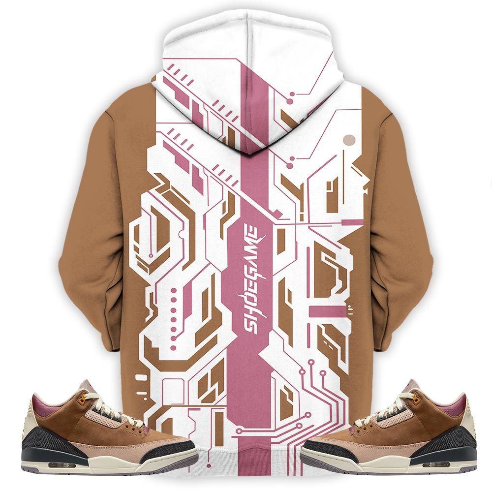 Simpson Shoegame Sneaker Shirt Match Archaeo Brown 3S, Jordan 3 Archaeo Brown Hoodie Sweatshirt Tee All Over Print MKO Shirt