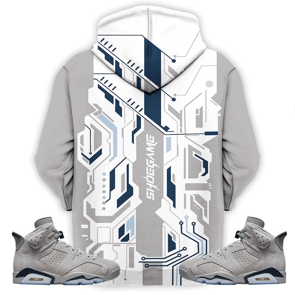 Simpson Shoegame Sneaker Shirt Match Georgetown 6S, Jordan 6 Retro Georgetown Hoodie Sweatshirt Tee All Over Print MKO Shirt