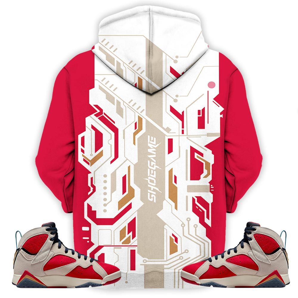 Simpson Shoegame Sneaker Shirt Match Trophy Room 7S, Jordan 7 Trophy Room Hoodie Sweatshirt Tee All Over Print MKO Shirt