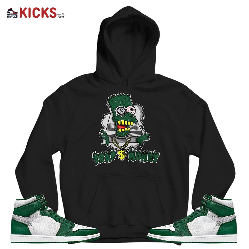 Simpson Trap Money Drip Sneaker Shirt Match High Gorge Green 1s, Jordan 1 Retro High Gorge Green MKO T-Shirt Simpson Trap Money Drip Sneaker Shirt Match High Gorge Green 1s, Jordan 1 Retro High Gorge Green MKO T-Shirt