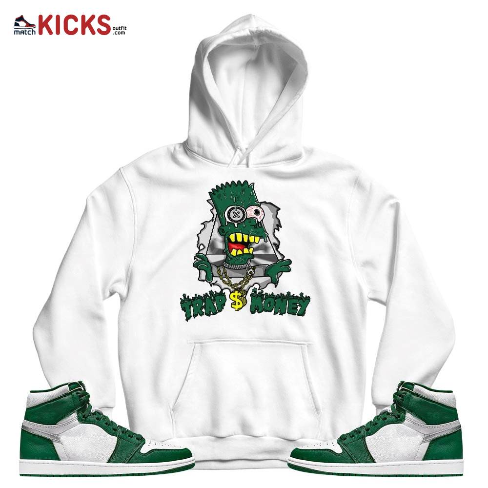 Simpson Trap Money Drip Sneaker Shirt Match High Gorge Green 1s, Jordan 1 Retro High Gorge Green MKO T-Shirt Simpson Trap Money Drip Sneaker Shirt Match High Gorge Green 1s, Jordan 1 Retro High Gorge Green MKO T-Shirt