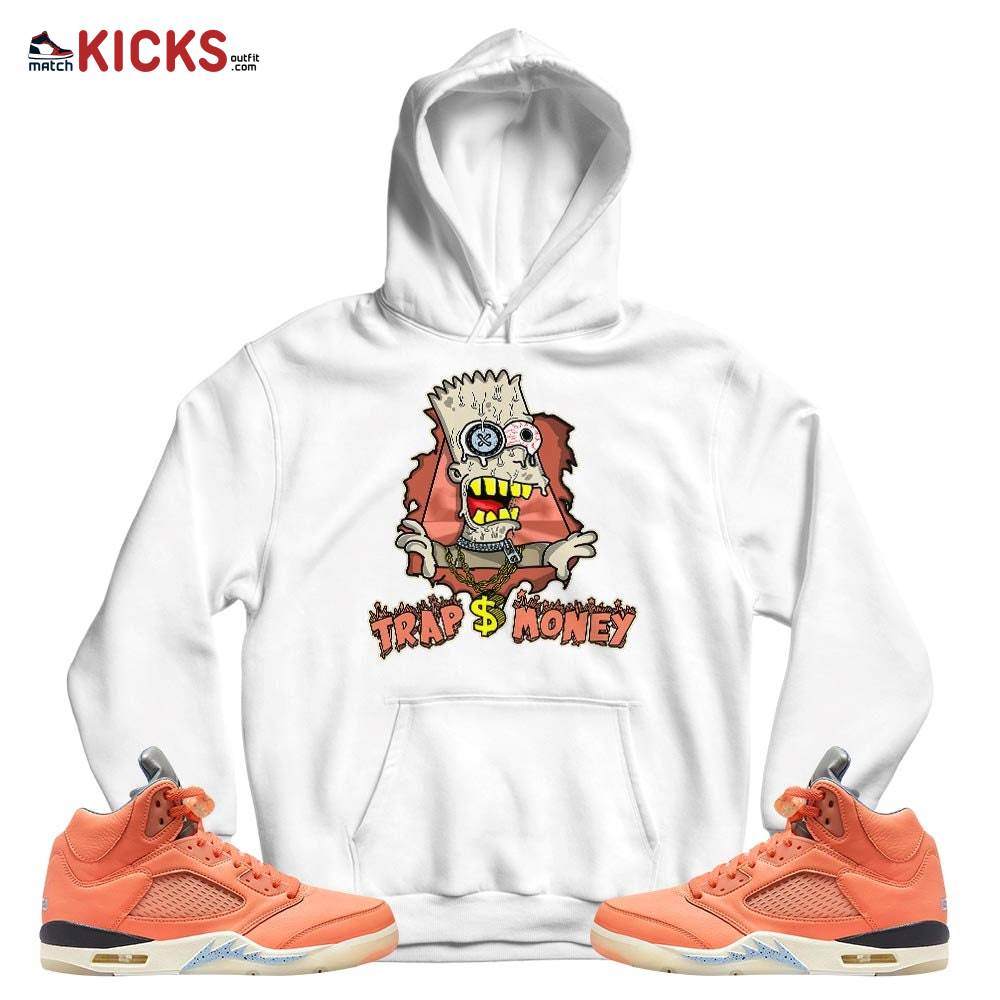 Simpson Trap Money Dripping Sneaker Shirt Match Crimson Bliss 5s, Jordan 5 DJ Khaled Crimson Bliss MKO T-Shirt Simpson Trap Money Dripping Sneaker Shirt Match Crimson Bliss 5s, Jordan 5 DJ Khaled Crimson Bliss MKO T-Shirt
