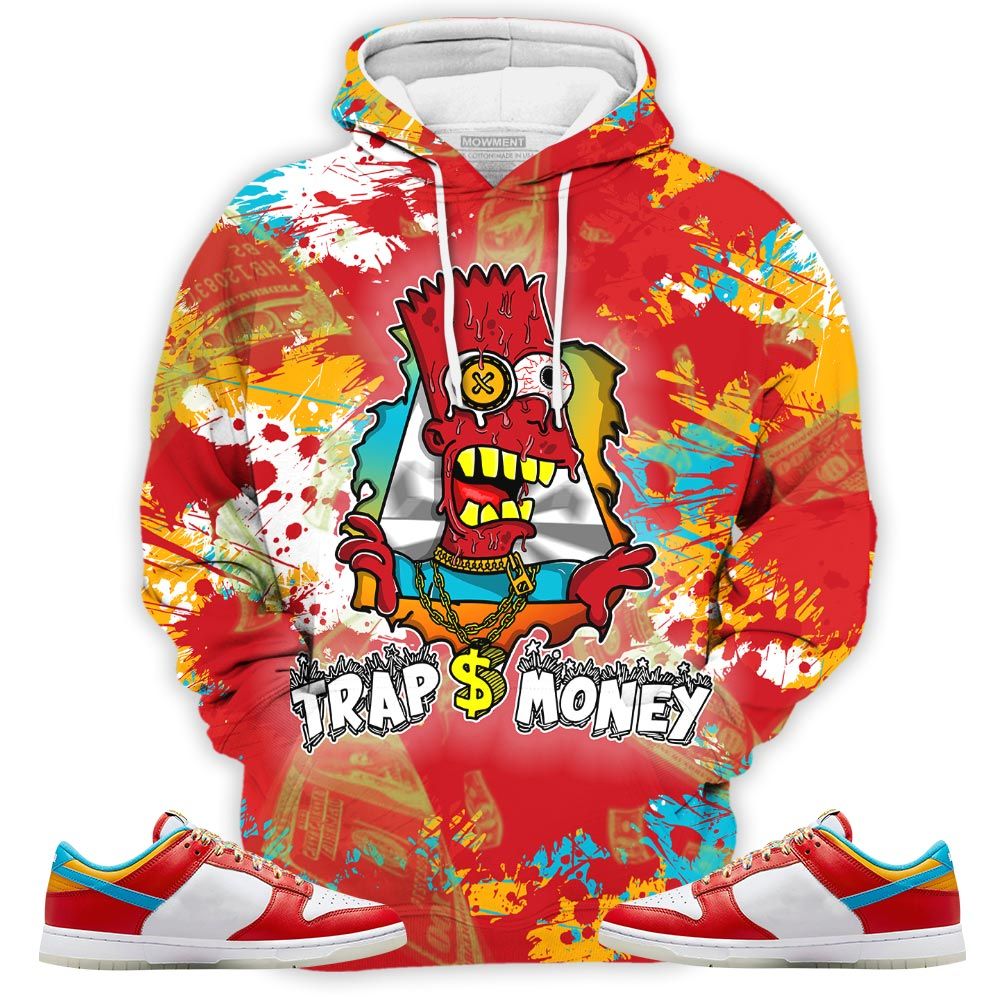 Simpson Trap Money Dripping Sneaker Shirt Match Fruity Pebbles Shoes, Dunk Low Fruity Pebbles Hoodie Sweatshirt Tee All Over Print MKO Shirt Simpson Trap Money Dripping Sneaker Shirt Match Fruity Pebbles Shoes, Dunk Low Fruity Pebbles Hoodie Sweatshirt Tee All Over Print MKO Shirt