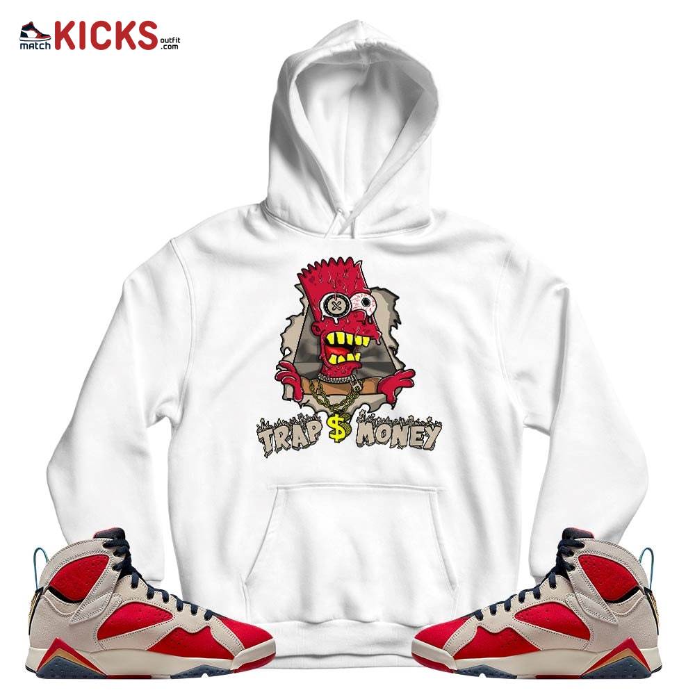 Simpson Trap Money Dripping Sneaker Shirt Match Trophy Room 7s, Jordan 7 Trophy Room MKO T-Shirt Simpson Trap Money Dripping Sneaker Shirt Match Trophy Room 7s, Jordan 7 Trophy Room MKO T-Shirt
