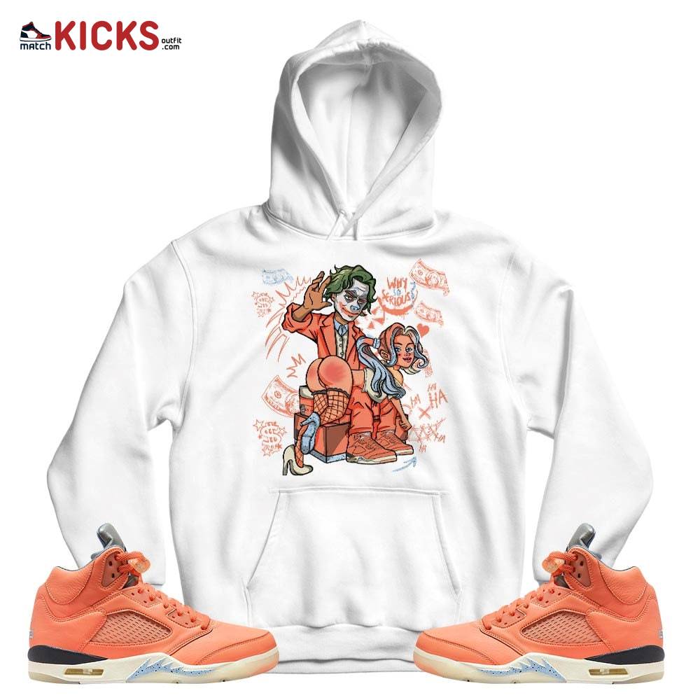 Slap Harley Quinm Sneaker Shirt Match Crimson Bliss 5s, Jordan 5 DJ Khaled Crimson Bliss MKO T-Shirt Slap Harley Quinm Sneaker Shirt Match Crimson Bliss 5s, Jordan 5 DJ Khaled Crimson Bliss MKO T-Shirt
