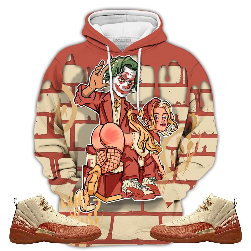 Slap Harley Quinn Sneaker Shirt Match Eastside Golf 12S, Jordan 12 Retro Eastside Golf Hoodie Sweatshirt Tee All Over Print MKO Shirt