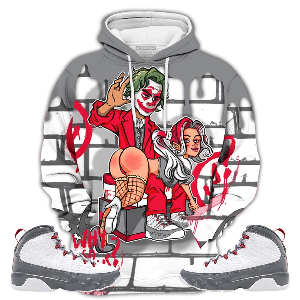Slap Harley Quinn Sneaker Shirt Match Fire Red 9S, Jordan 9 Retro Fire Red Hoodie Sweatshirt Tee All Over Print MKO Shirt Slap Harley Quinn Sneaker Shirt Match Fire Red 9S, Jordan 9 Retro Fire Red Hoodie Sweatshirt Tee All Over Print MKO Shirt