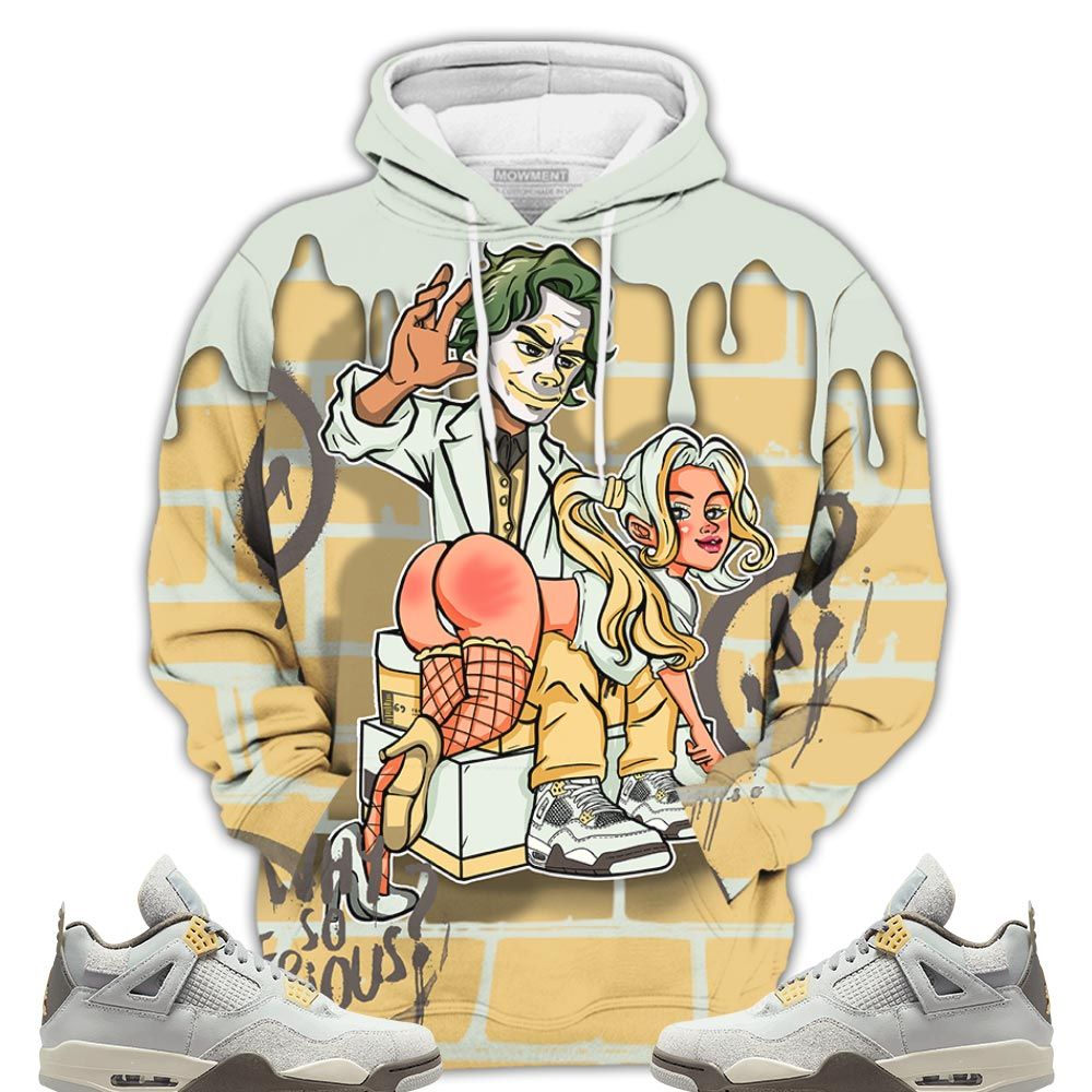 Slap Harley Quinn Sneaker Shirt Match Retro Craft 4S, Jordan 4 Craft Photon Dust Hoodie Sweatshirt Tee All Over Print MKO Shirt Slap Harley Quinn Sneaker Shirt Match Retro Craft 4S, Jordan 4 Craft Photon Dust Hoodie Sweatshirt Tee All Over Print MKO Shirt
