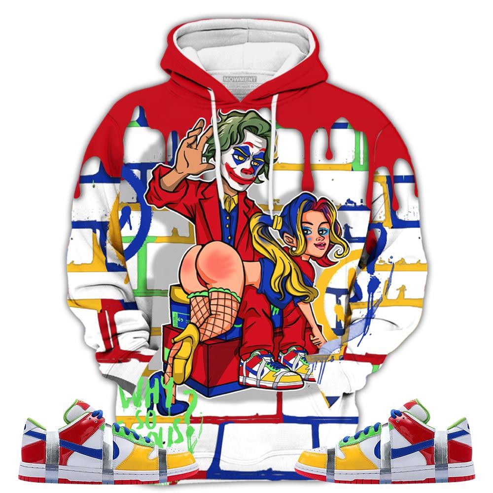 Slap Harley Quinn Sneaker Shirt Match Sb Dunk Low Ebay, Sb Dunk Low Sandy Hoodie Sweatshirt Tee All Over Print MKO Shirt