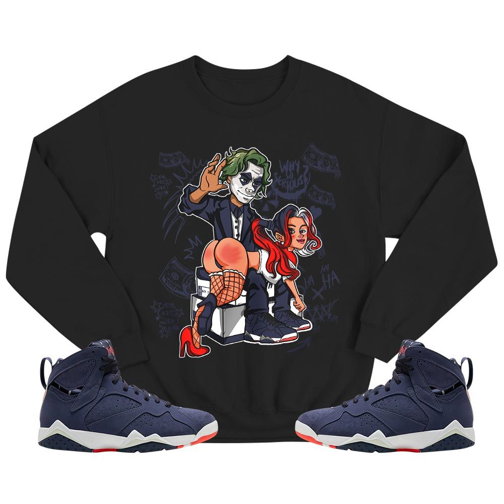 Slap Harley Sneaker Shirt Match 7 Neutral Indigo, Jordan 7 Quai 54 MKO T-Shirt Slap Harley Sneaker Shirt Match 7 Neutral Indigo, Jordan 7 Quai 54 MKO T-Shirt