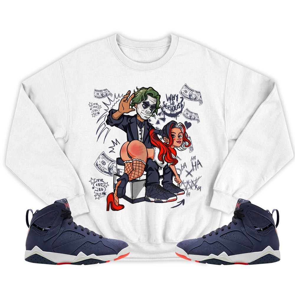 Slap Harley Sneaker Shirt Match 7 Neutral Indigo, Jordan 7 Quai 54 MKO T-Shirt Slap Harley Sneaker Shirt Match 7 Neutral Indigo, Jordan 7 Quai 54 MKO T-Shirt