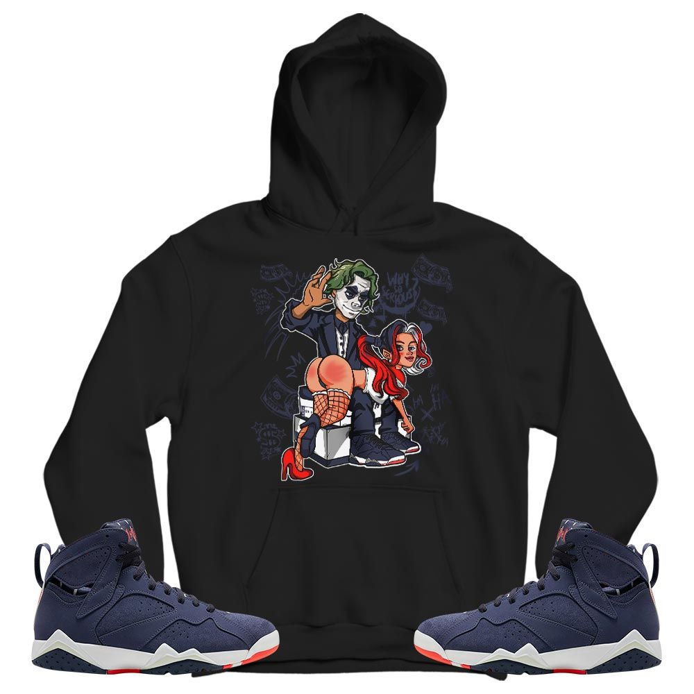 Slap Harley Sneaker Shirt Match 7 Neutral Indigo, Jordan 7 Quai 54 MKO T-Shirt