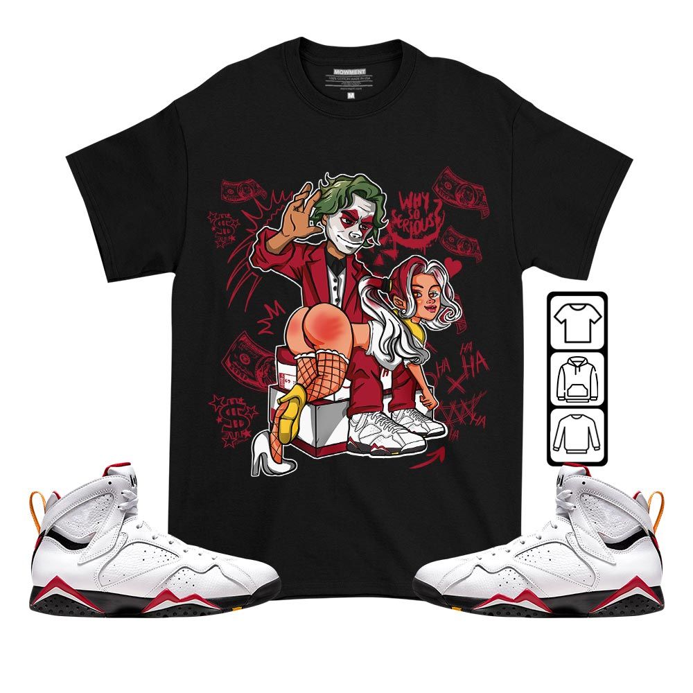 Slap Harley Sneaker Shirt Match Cardinal 7s, Jordan 7 Retro Cardinal MKO T-Shirt Slap Harley Sneaker Shirt Match Cardinal 7s, Jordan 7 Retro Cardinal MKO T-Shirt