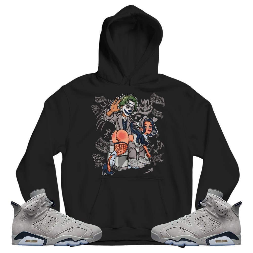 Slap Harley Sneaker Shirt Match Georgetown 6s, Jordan 6 Retro Georgetown MKO T-Shirt