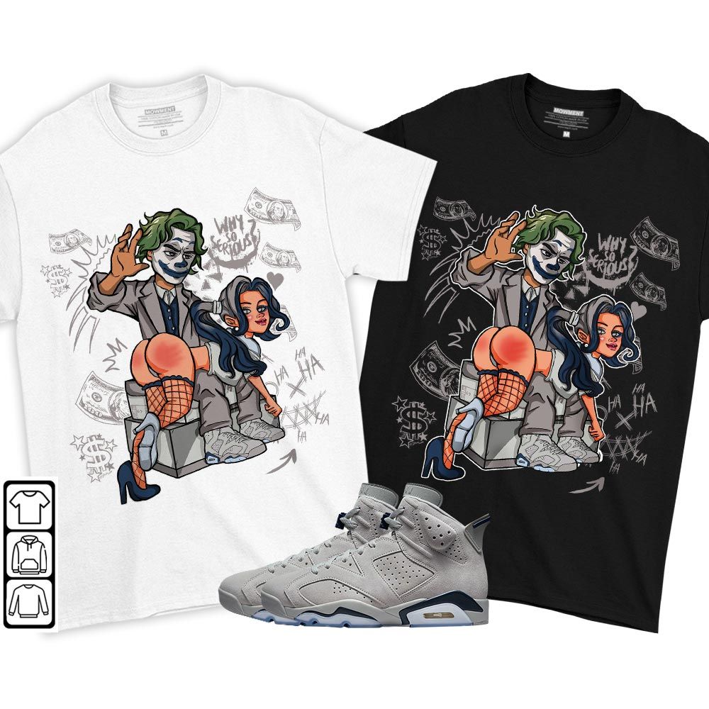 Slap Harley Sneaker Shirt Match Georgetown 6s, Jordan 6 Retro Georgetown MKO T-Shirt Slap Harley Sneaker Shirt Match Georgetown 6s, Jordan 6 Retro Georgetown MKO T-Shirt