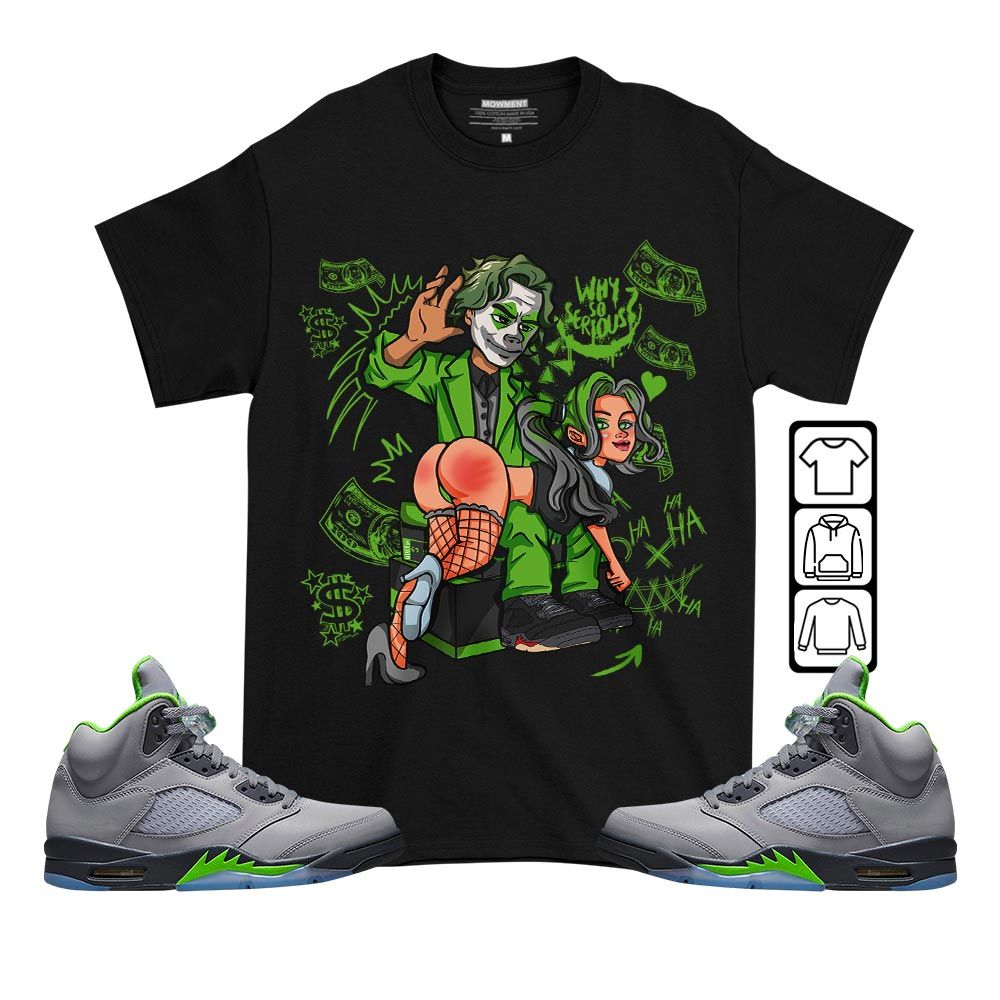 Slap Harley Sneaker Shirt Match Green Bean 5s, Jordan 5 Retro Green Bean MKO T-Shirt Slap Harley Sneaker Shirt Match Green Bean 5s, Jordan 5 Retro Green Bean MKO T-Shirt