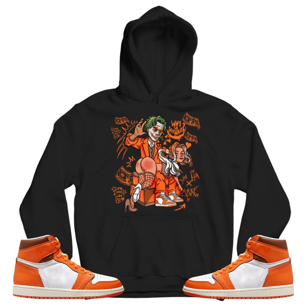 Slap Harley Sneaker Shirt Match High OG Starfish 1s, Jordan 1 Retro High OG Starfish MKO T-Shirt