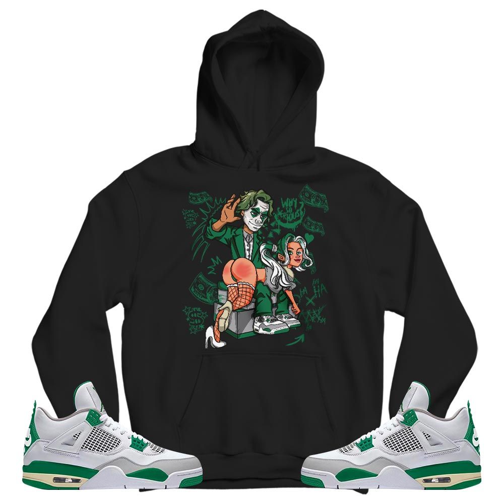 Slap Harley Sneaker Shirt Match Retro Pine Green 4s, Jordan 4 Pine Green MKO T-Shirt