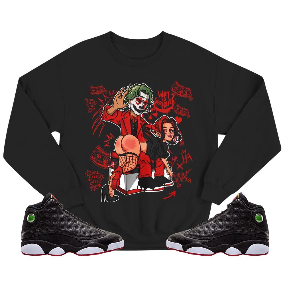 Slap Harley Sneaker Shirt Match Retro Playoffs 13s, Jordan 13 Playoffs MKO T-Shirt Slap Harley Sneaker Shirt Match Retro Playoffs 13s, Jordan 13 Playoffs MKO T-Shirt