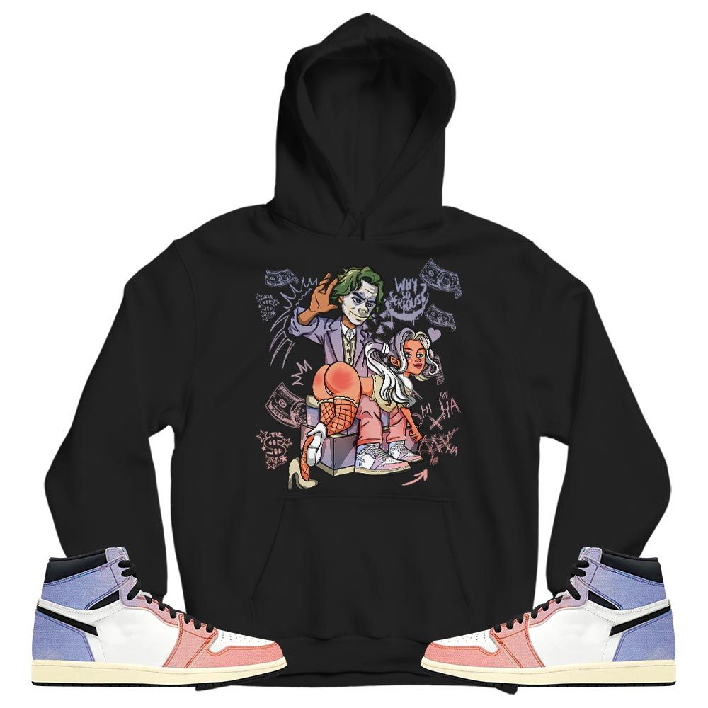 Slap Harley Sneaker Shirt Match Retro Skyline 1s, Jordan 1 High OG Skyline MKO T-Shirt
