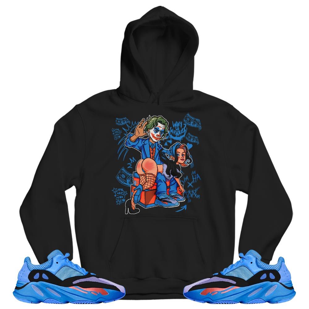 Slap Harley Sneaker Shirt Match V1 Hi-Res Blue 700s, Yeezy 700 V1 Hi-Res Blue MKO T-Shirt