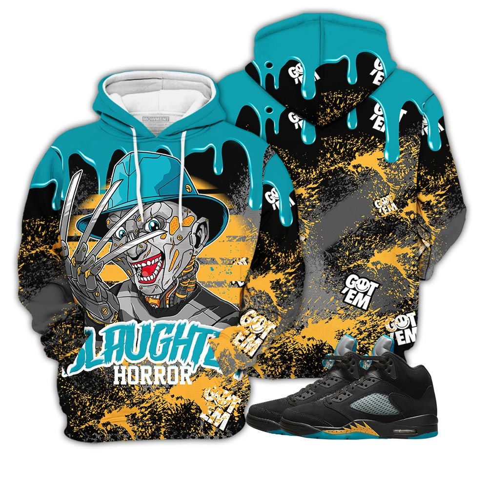 Slaughter To Prevail Drip Sneaker Shirt Match 2023 Retro Aqua 5S, Jordan 5 Aqua Hoodie Sweatshirt Tee All Over Print MKO Shirt Slaughter To Prevail Drip Sneaker Shirt Match 2023 Retro Aqua 5S, Jordan 5 Aqua Hoodie Sweatshirt Tee All Over Print MKO Shirt