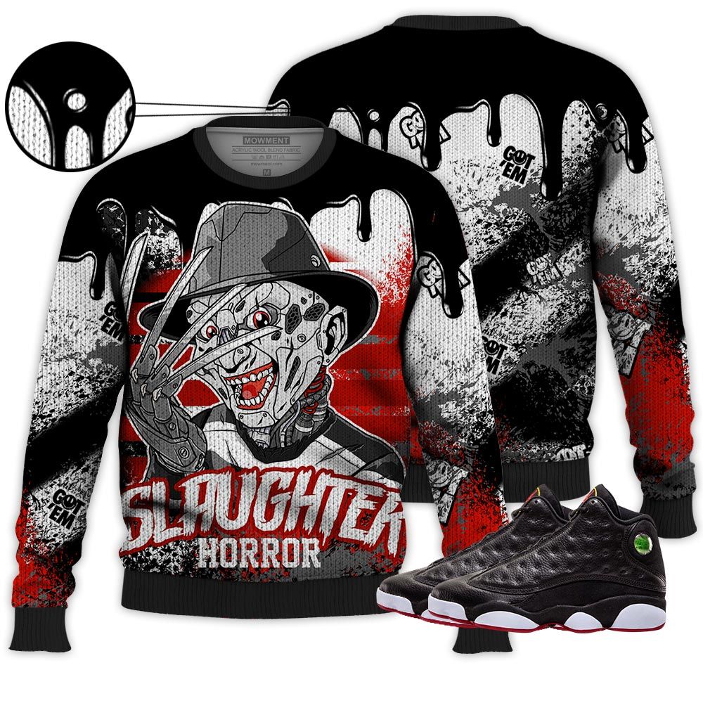 Slaughter To Prevail Drip Sneaker Shirt Match Retro Playoffs 13S, Jordan 13 Playoffs Hoodie Sweatshirt Tee All Over Print MKO Shirt Slaughter To Prevail Drip Sneaker Shirt Match Retro Playoffs 13S, Jordan 13 Playoffs Hoodie Sweatshirt Tee All Over Print MKO Shirt