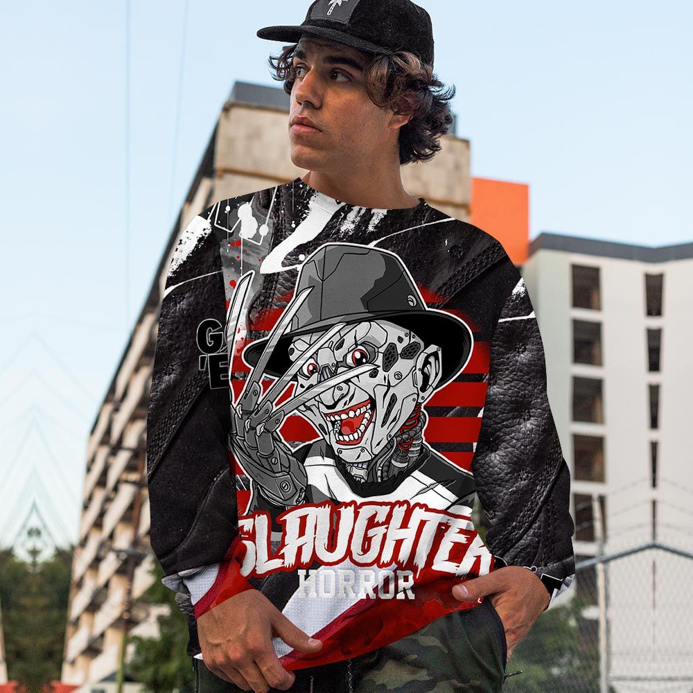 Slaughter To Prevail Shoes Sneaker Shirt Match Retro Playoffs 13S, Jordan 13 Playoffs Hoodie Sweatshirt Tee All Over Print MKO Shirt Slaughter To Prevail Shoes Sneaker Shirt Match Retro Playoffs 13S, Jordan 13 Playoffs Hoodie Sweatshirt Tee All Over Print MKO Shirt