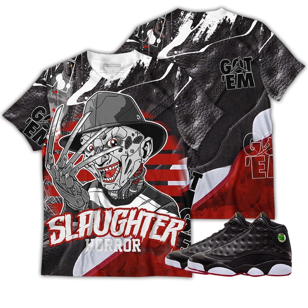 Slaughter To Prevail Shoes Sneaker Shirt Match Retro Playoffs 13S, Jordan 13 Playoffs Hoodie Sweatshirt Tee All Over Print MKO Shirt Slaughter To Prevail Shoes Sneaker Shirt Match Retro Playoffs 13S, Jordan 13 Playoffs Hoodie Sweatshirt Tee All Over Print MKO Shirt