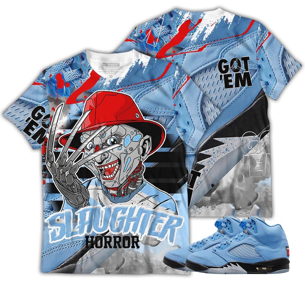Slaughter To Prevail Shoes Sneaker Shirt Match Retro University Blue 5S, Jordan 5 University Blue Hoodie Sweatshirt Tee All Over Print MKO Shirt Slaughter To Prevail Shoes Sneaker Shirt Match Retro University Blue 5S, Jordan 5 University Blue Hoodie Sweatshirt Tee All Over Print MKO Shirt