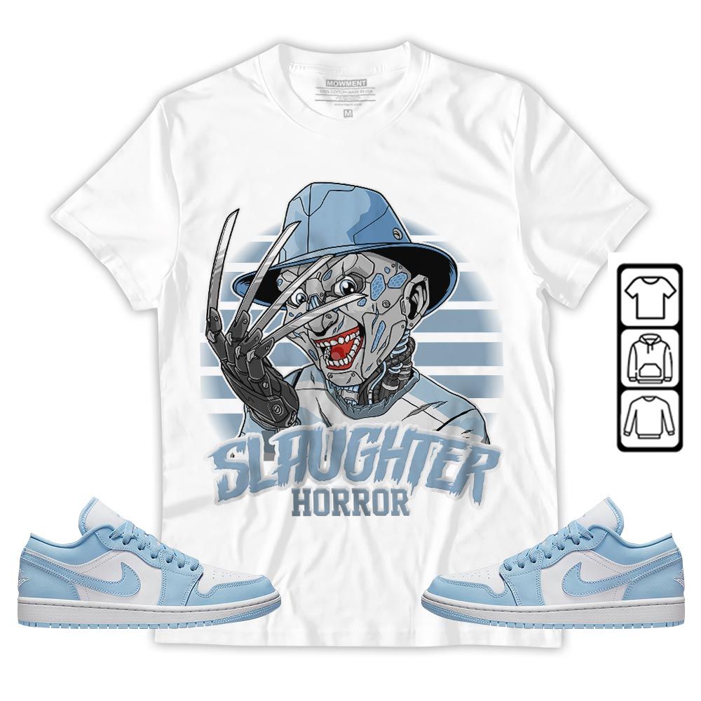 Slaughter To prevail Sneaker Shirt Match Air Max 97 Metallic Gold, Jordan 1 Low Ice Blue MKO T-Shirt Slaughter To prevail Sneaker Shirt Match Air Max 97 Metallic Gold, Jordan 1 Low Ice Blue MKO T-Shirt