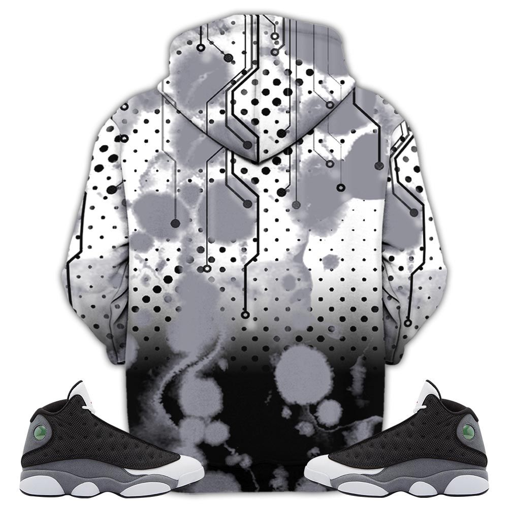 Slaughter To Prevail Sneaker Shirt Match Black Flint 13S, Jordan Retro 13 Black Flint Hoodie Sweatshirt Tee All Over Print MKO Shirt