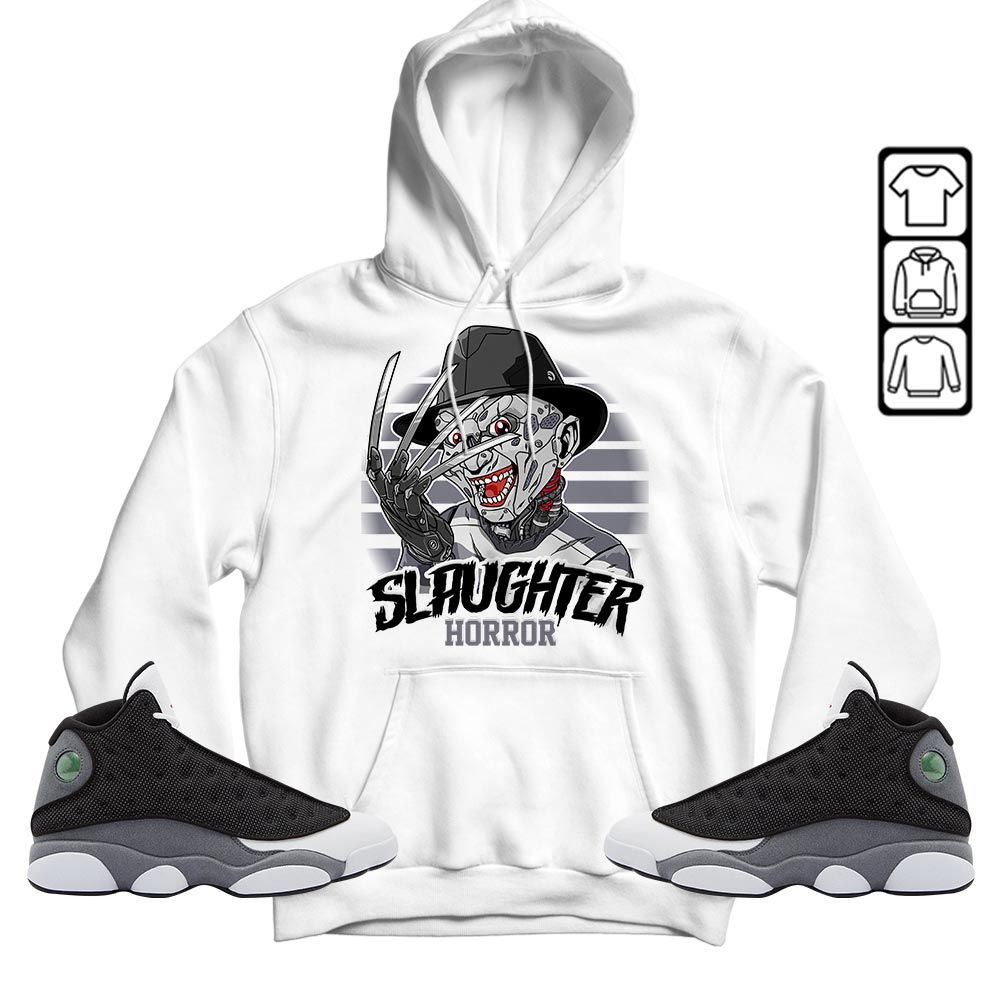 Slaughter To prevail Sneaker Shirt Match Black Flint 13s, Jordan Retro 13 Black Flint MKO T-Shirt