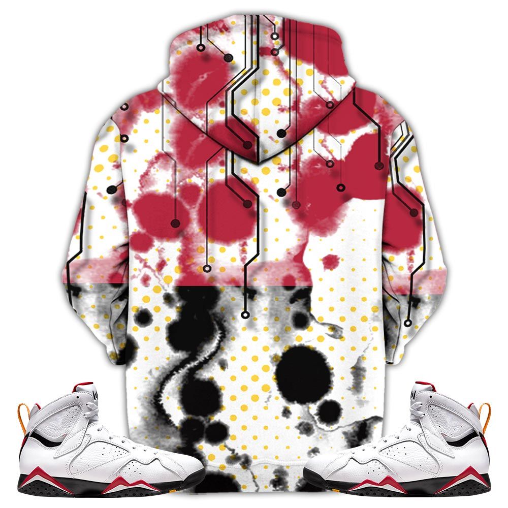 Slaughter To Prevail Sneaker Shirt Match Cardinal 7S, Jordan 7 Retro Cardinal Hoodie Sweatshirt Tee All Over Print MKO Shirt