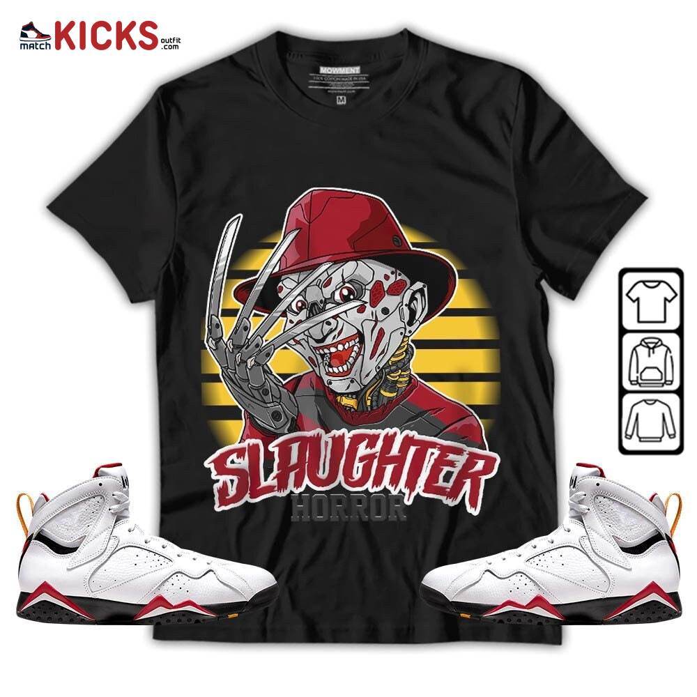 Slaughter To Prevail Sneaker Shirt Match Cardinal 7s, Jordan 7 Retro Cardinal MKO T-Shirt