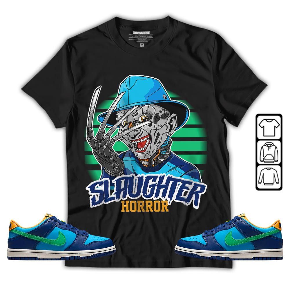 Slaughter To prevail Sneaker Shirt Match Dunk Low GS Kyrie, Dunk Low GS Electric Algae MKO T-Shirt