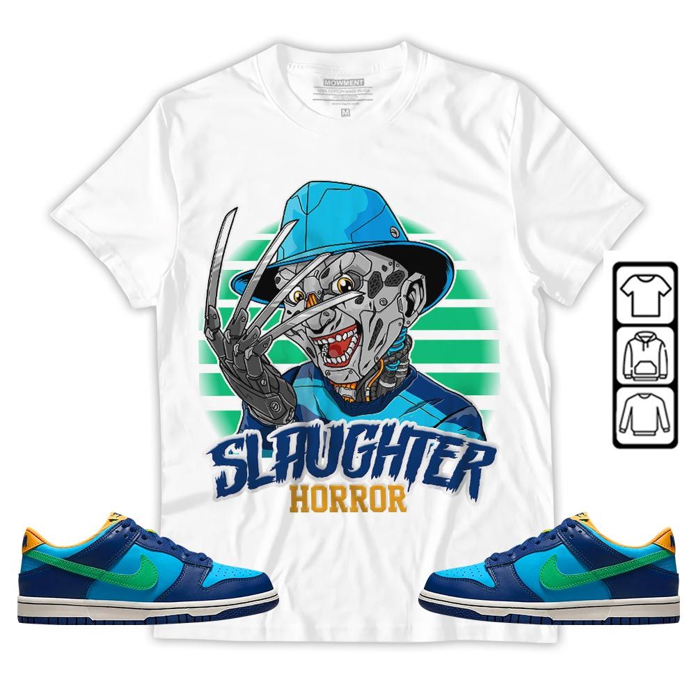 Slaughter To prevail Sneaker Shirt Match Dunk Low GS Kyrie, Dunk Low GS Electric Algae MKO T-Shirt