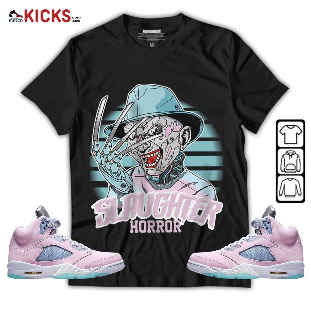 Slaughter To Prevail Sneaker Shirt Match Easter 5s, Jordan 5 Retro Easter MKO T-Shirt