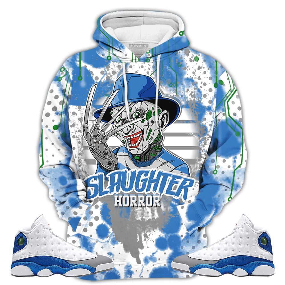Slaughter To Prevail Sneaker Shirt Match French Blue 13S, Jordan 13 French Blue Hoodie Sweatshirt Tee All Over Print MKO Shirt Slaughter To Prevail Sneaker Shirt Match French Blue 13S, Jordan 13 French Blue Hoodie Sweatshirt Tee All Over Print MKO Shirt