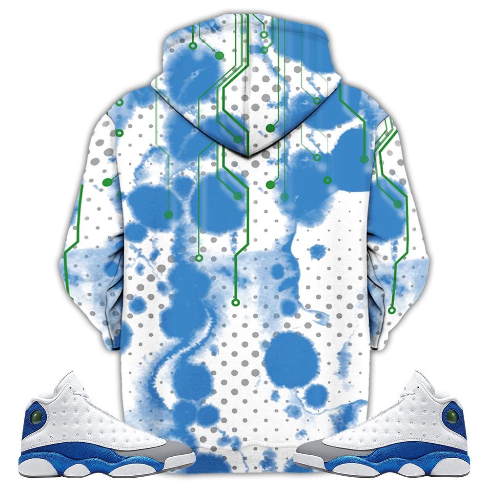 Slaughter To Prevail Sneaker Shirt Match French Blue 13S, Jordan 13 French Blue Hoodie Sweatshirt Tee All Over Print MKO Shirt