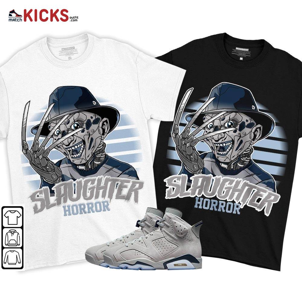 Slaughter To Prevail Sneaker Shirt Match Georgetown 6s, Jordan 6 Retro Georgetown MKO T-Shirt