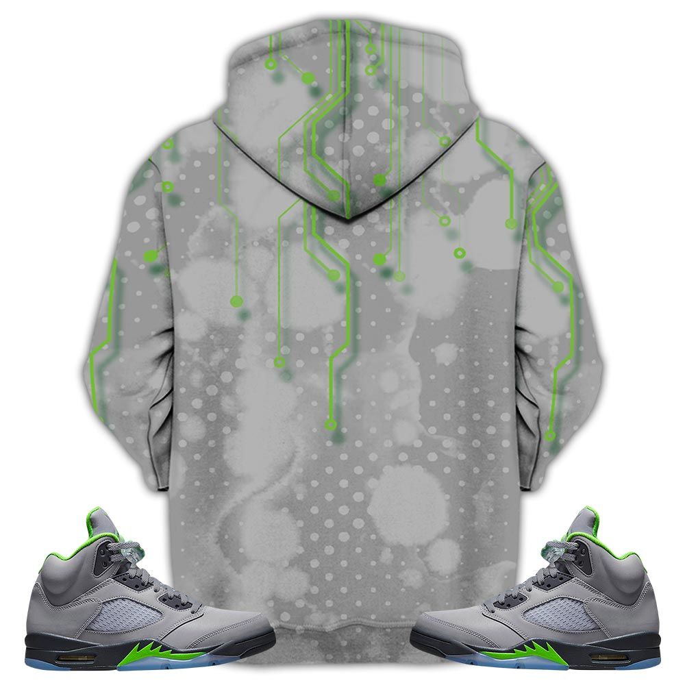 Slaughter To Prevail Sneaker Shirt Match Green Bean 5S, Jordan 5 Retro Green Bean Hoodie Sweatshirt Tee All Over Print MKO Shirt