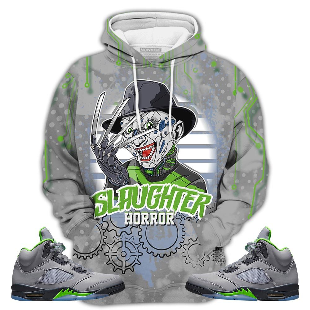 Slaughter To Prevail Sneaker Shirt Match Green Bean 5S, Jordan 5 Retro Green Bean Hoodie Sweatshirt Tee All Over Print MKO Shirt Slaughter To Prevail Sneaker Shirt Match Green Bean 5S, Jordan 5 Retro Green Bean Hoodie Sweatshirt Tee All Over Print MKO Shirt