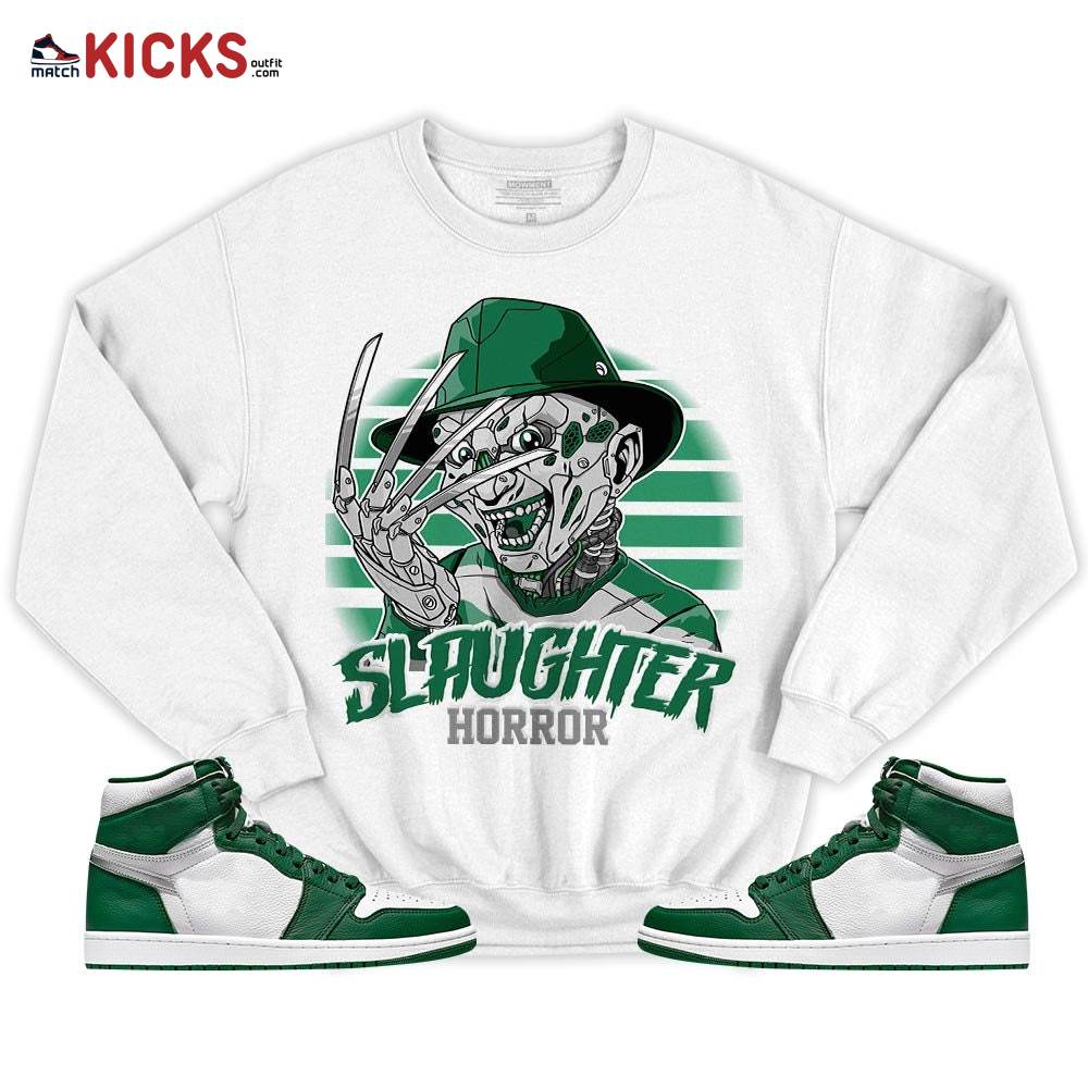 Slaughter To Prevail Sneaker Shirt Match High Gorge Green 1s, Jordan 1 Retro High Gorge Green MKO T-Shirt Slaughter To Prevail Sneaker Shirt Match High Gorge Green 1s, Jordan 1 Retro High Gorge Green MKO T-Shirt