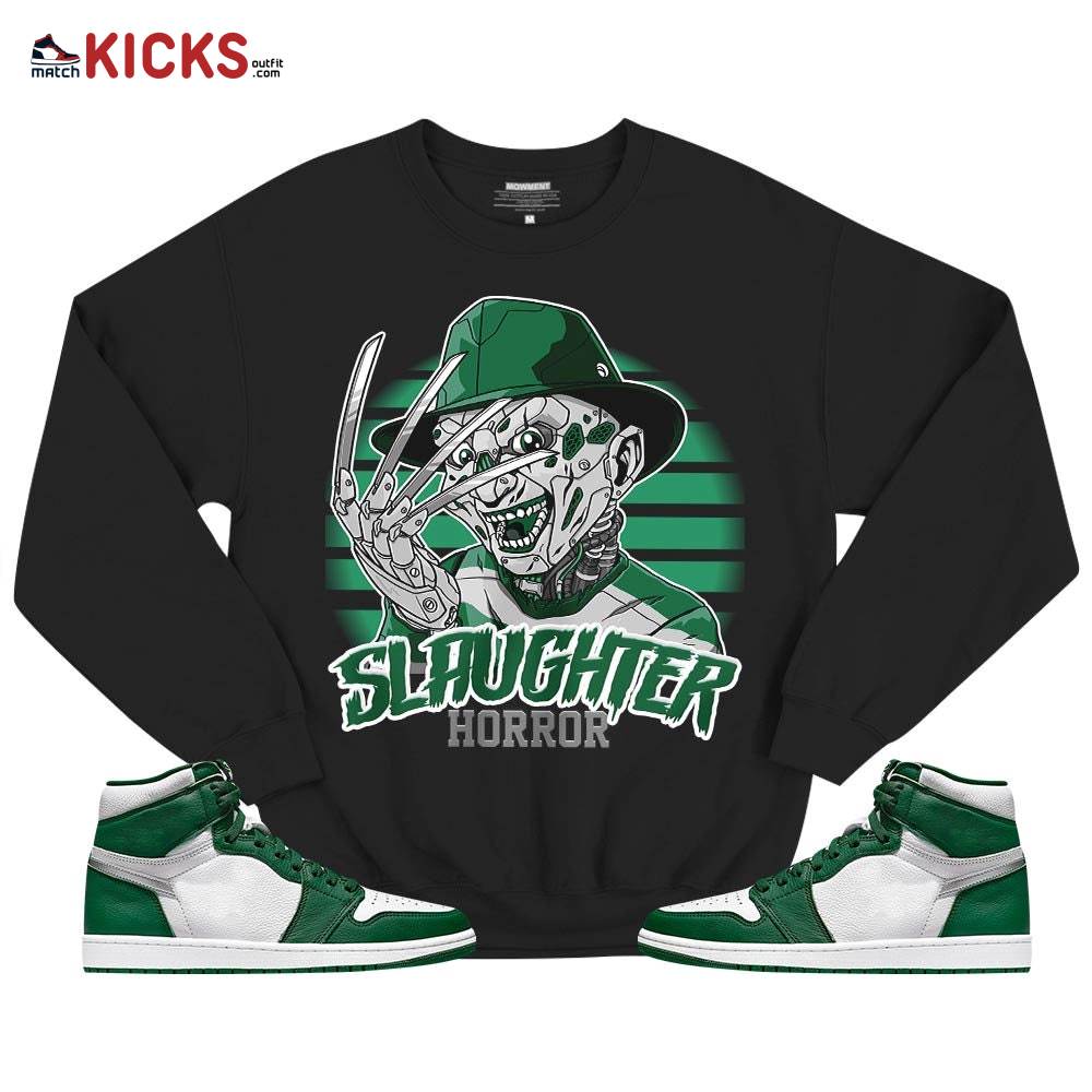 Slaughter To Prevail Sneaker Shirt Match High Gorge Green 1s, Jordan 1 Retro High Gorge Green MKO T-Shirt Slaughter To Prevail Sneaker Shirt Match High Gorge Green 1s, Jordan 1 Retro High Gorge Green MKO T-Shirt