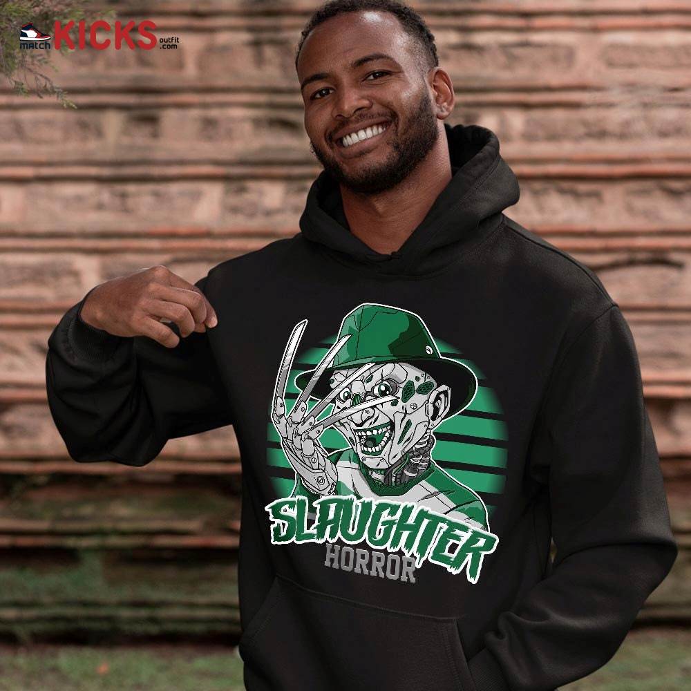 Slaughter To Prevail Sneaker Shirt Match High Gorge Green 1s, Jordan 1 Retro High Gorge Green MKO T-Shirt Slaughter To Prevail Sneaker Shirt Match High Gorge Green 1s, Jordan 1 Retro High Gorge Green MKO T-Shirt