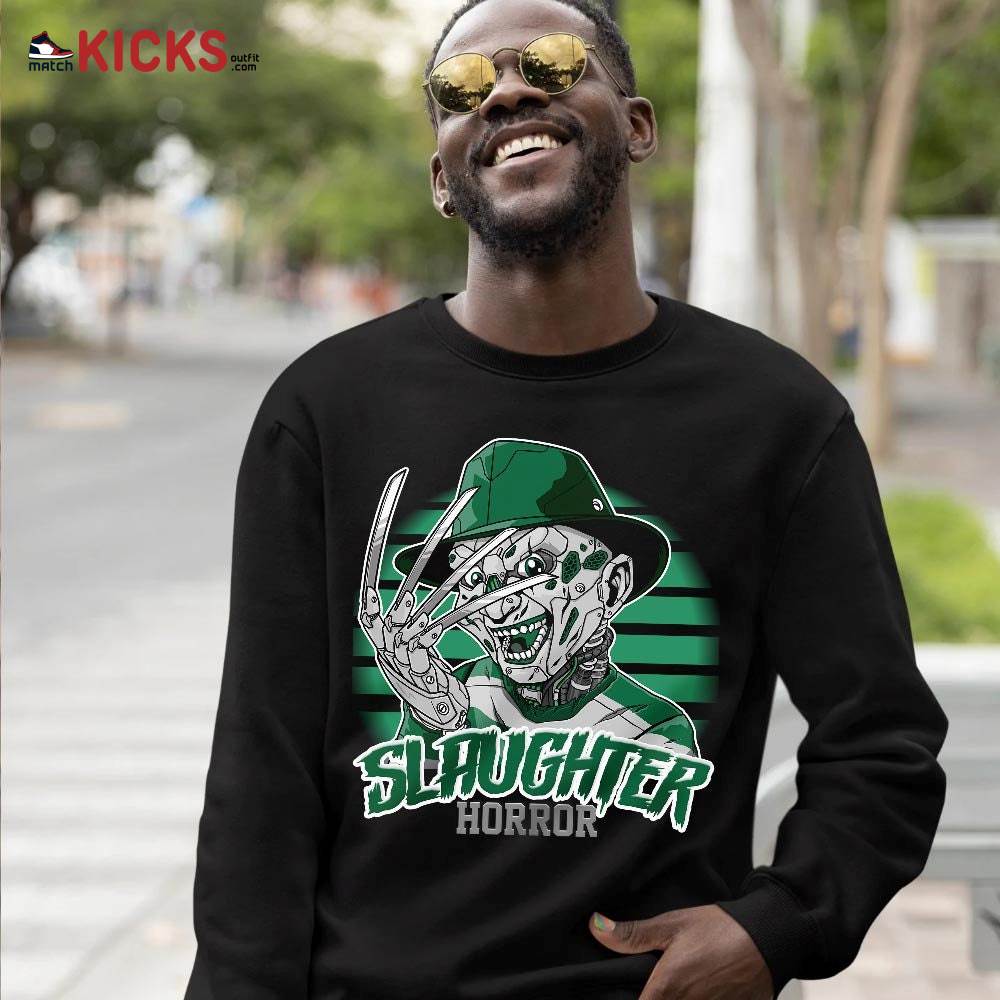 Slaughter To Prevail Sneaker Shirt Match High Gorge Green 1s, Jordan 1 Retro High Gorge Green MKO T-Shirt Slaughter To Prevail Sneaker Shirt Match High Gorge Green 1s, Jordan 1 Retro High Gorge Green MKO T-Shirt