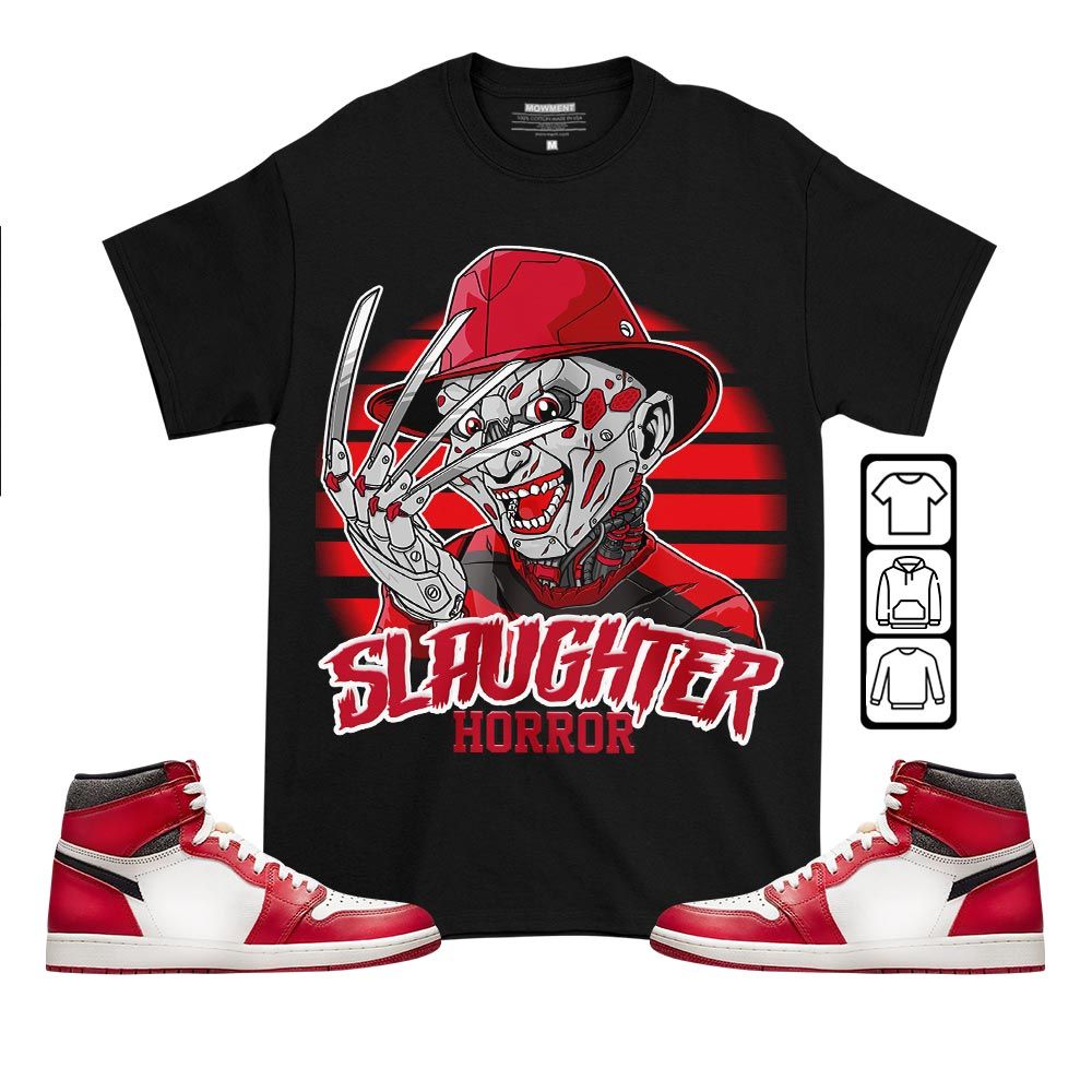 Slaughter To Prevail Sneaker Shirt Match High OG Chicago 1s, Jordan 1 Lost Found Chicago MKO T-Shirt Slaughter To Prevail Sneaker Shirt Match High OG Chicago 1s, Jordan 1 Lost Found Chicago MKO T-Shirt