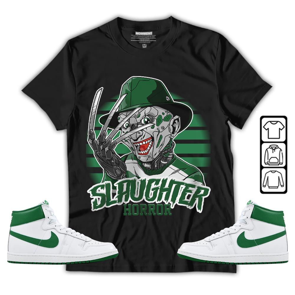 Slaughter To prevail Sneaker Shirt Match Low Infrared 6s, Air Ship SP Pine Green MKO T-Shirt